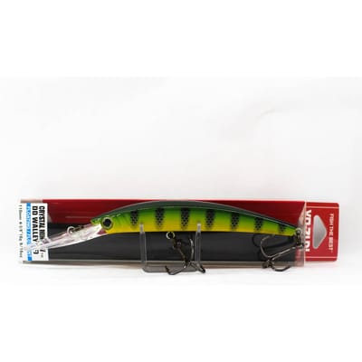 Yo Zuri Crystal Minnow DD Walleye 110 mm Zwevende Kunstaas R1206-MPC (6893)