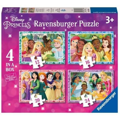 Ravensburger puzzel Disney Princess: Wees wie je wilt zijn - Legpuzzel - 12, 16, 20, 24 stukjes