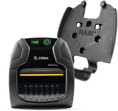 Quick Release Printer Holder for Zebra ZQ320 Series