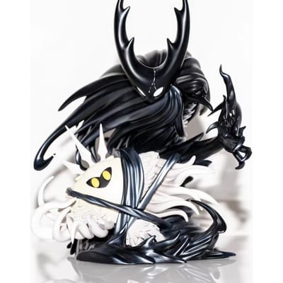 Aixlan 20CM Anime Game Hollow Knight Figuur Hollow Knight PVC Actiemodel Verzamelfiguur Halloween Kerstcadeau Pop black