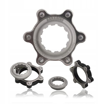 Baradine BC02 Serie - Center Lock Adapter - Aluminium - Sierlijk - 203mm Max Diameter