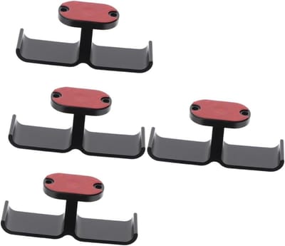 UKCOCO 4 Stuks koptelefoon standaard accessoires voor tafelbladen houder voor gamingheadset hoofdtelefoonstandaard haak accessoires voor gamers hoofdtelefoon hanger eenvoudig aansluiten