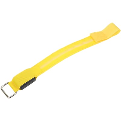 Outdoor Hardloop LED Armband Verstelbare Knipperende Polsband Fietsen Oplichtend Armband Geel yellow