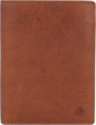 Esquire Dallas Portemonnee RFID-bescherming Leer 10 cm - Jongens - Staand formaat - braun