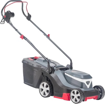 Elektrische Grasmaaier met 32 cm Maaibreedte en 1200 Watt voor tuinen tot 250 m²