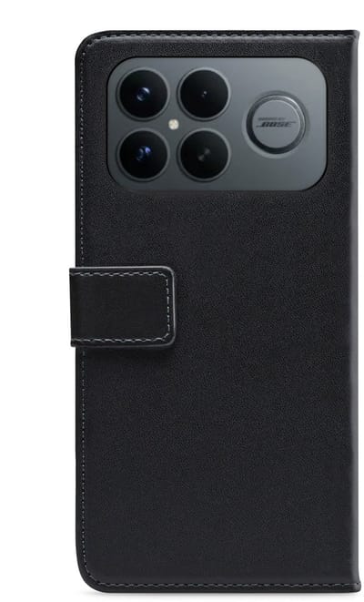 Mobilize Telefoonhoesje geschikt voor POCO F8 Ultra Hoesje | Mobilize Classic Gelly Wallet Bookcase Portemonnee | Pasjeshouder voor 2 Pasjes | Telefoonhoesje voor Pinpas / OV Kaart / Rijbewijs - Zwart
