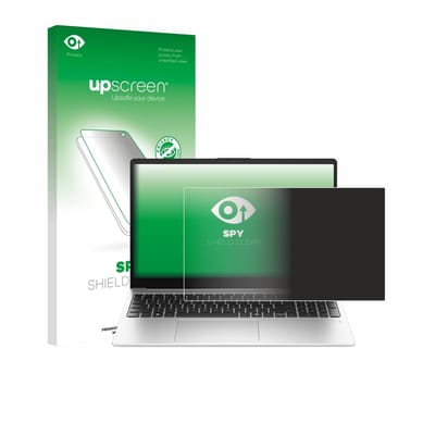 upscreen - privacy screenprotector voor HP 255R G10 15.6" - Folie Beschermfolie Blauwlichtfilter