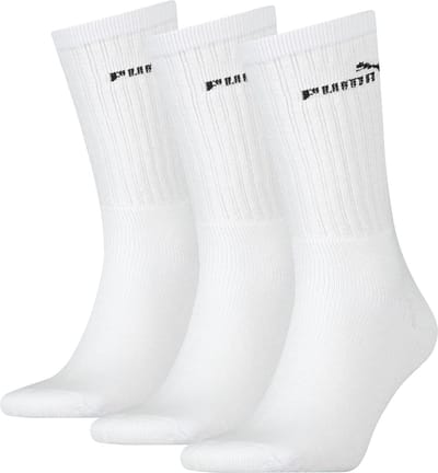 Puma Crew Sok 3 Set Wit