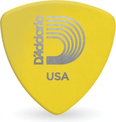 D'Addario 2DYL3-25 Duralin Guitar Picks Voor elektrische gitaar, Light/Medium, Wide Shape (25 x)