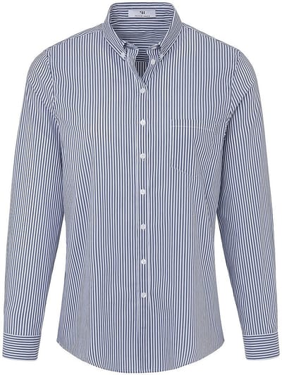 Blouse button-downkraag Van Peter Hahn blauw