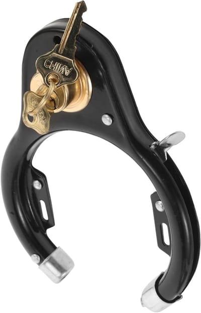 Fietsbeveiliging - Motorslot - Diefstal voorkomen - Slijtvast materiaal - 16 cm lengte - Multicolor