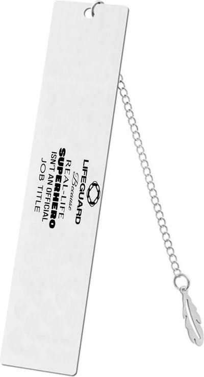 Akyol - badmeester en badjuffrouw boekenlegger - Badmeester - badmeesters en badjuffrouwen - zwemmen - zwemdiploma - cadeau - kado - gift - geschenk - vaderdag - moederdag - lifeguard