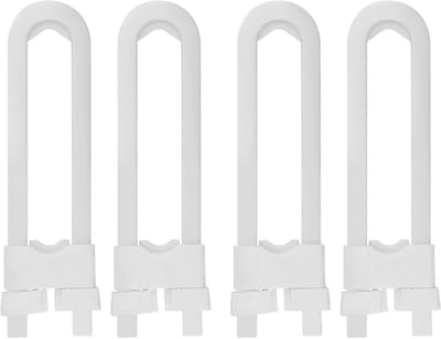 Allecto Plus - 4 stuks Baby Kastsloten U-vormig Verstelbaar - Kinderveiligheid - Multifunctioneel