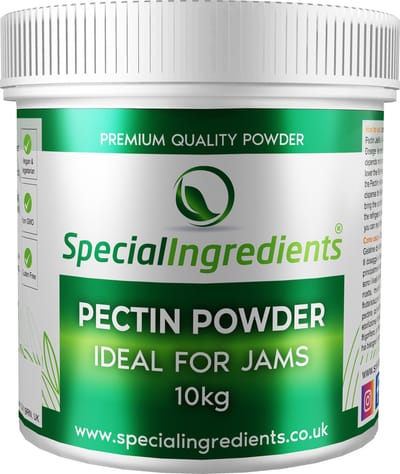 Pectine Poeder - 10 kg - Natuurlijk Geleermiddel - Perfect voor Jam & Marmelade - Vegan Gelatinevervanger - Ideaal voor Fruitgom / Fruitsnoep - Moderne Gastronomie - Moleculair Koken - Hersluitbare Pot - Recycled Plastic