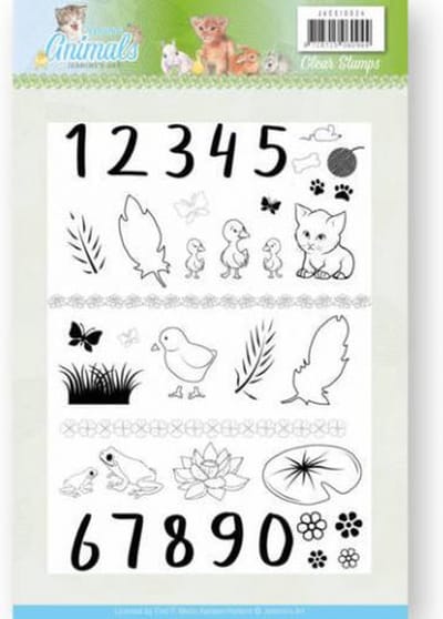 Jeanine`s Art - Clearstamp - Young Animals - JACS10024