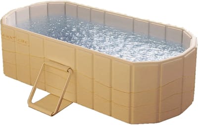 UFTA Badkuip - Opvouwbaar bad voor volwassenen - Body Bademmer - Inklapbaar - Draagbaar - Warm En Koud Water - Spa - 150cm