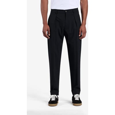 No Label Southwick Washable Wool-stretch Black Maat: 50 | Broeken Outlet | Heren | Zwart