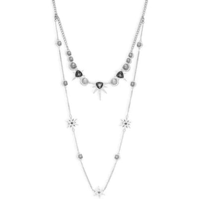 Swarovski Fantastisch Gepersonaliseerd Ontwerp Kristallen Ketting Damesketting Zilver 5230604 Box (Random Color) white