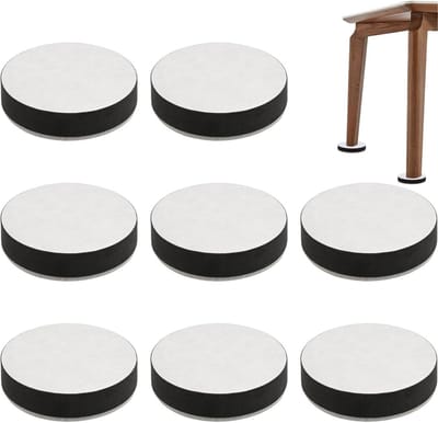 8 stuks vilten stoelpads, zelfklevend, vloerbescherming, anti-schade