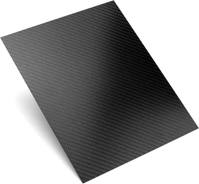 Koolstofvezel Plaat 1x200x250mm - Sterk en Lichtgewicht Composiet Materiaal