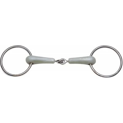 2 ring gebroken flexi paardenbit Feeling