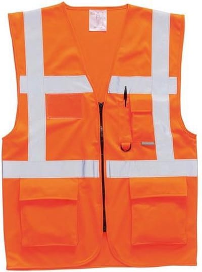 Portwest S476 - Berlin Executive Vest Oranje