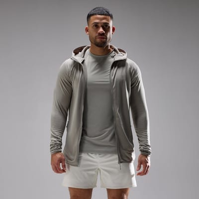 MP Men's Training Ultra Gridded Hoodie - Fossil - XS