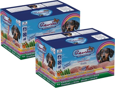 Renske Adult Multi - Hondenvoer - 2 x ( 12 x 395 g)