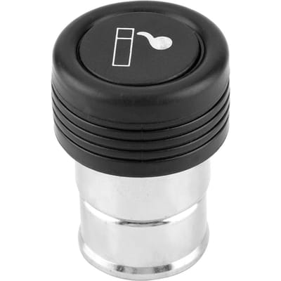 Élément de prise allume-cigare 12V pour voiture Vauxhall Noir black