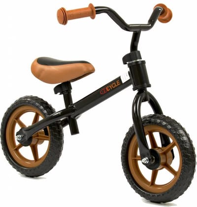2Cycle Loopfiets - Zwart-Bruin