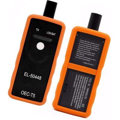 Outil d'activation de capteur de surveillance de pression des pneus EL 50448 OEC T5 Black & Orange