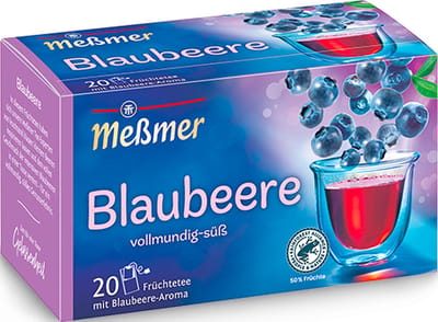 Messmer Bosbes 2.25gr - 10x 20 stuks