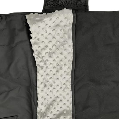 Kinder Vliegtuigbed - Vliegtuigstoelverlenger Reis Hangmat - Comfortabel Slapen - Eenvoudig te Installeren - 79x44cm - Zwart