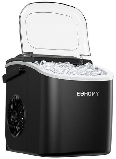 Euhomy Ijsmaker IM001 Ice Cube Maker 1.2L 12kg - Black