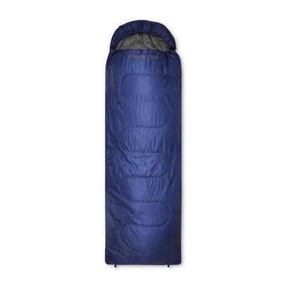 Campus Cougar 350 Slaapzak - Blauw - Linkse Rits - Kamperen