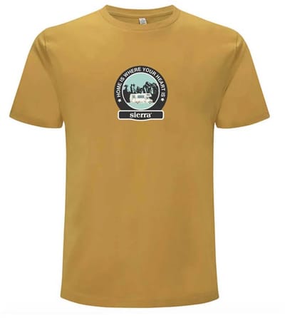 Sierra Climbing Home T-shirt Met Korte Mouwen Groen S
