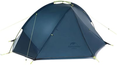 Naturehike Tagar 1 – 1 persoons lichtgewicht tent – Waterdichte kampeertent – 20D 4000MM – Inclusief grondzeil – Outdoor koepeltent – Navyblue