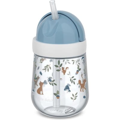 Mepal Mio Rietjesbeker Little Dutch - 300 ml - Makkelijk vast te houden - Kinderservies - Forest Friends