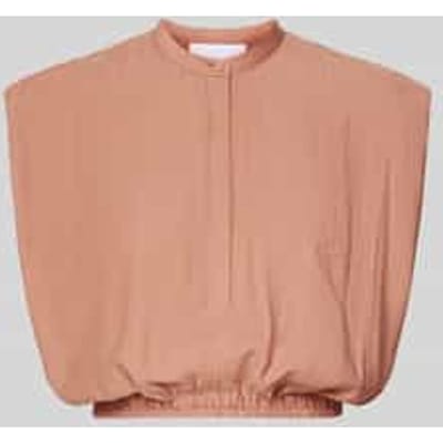 Kort blousetop met knoopsluiting curated by Anna Schürrle