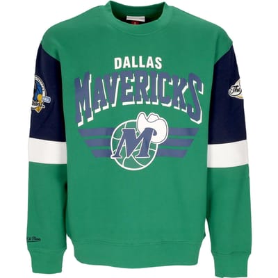 Sweatshirt met ronde hals voor heren NBA All Over Crew 3.0 Dalmav Originele teamkleuren