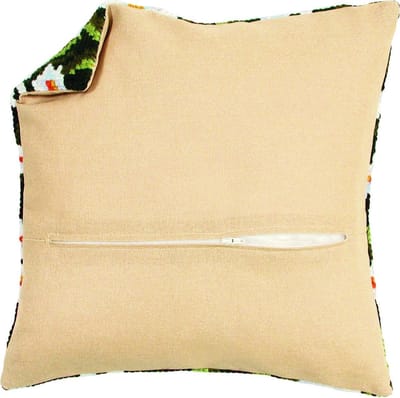 Vervaco - Kussenrug met rits - ecru - PN-0164984 - Borduren - Borduurpakket - Borduurpakket volwassenen - Borduurpakket kind