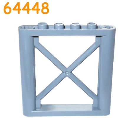 Leuning Trappafrastering Ladder Beschermbeugel Kasteel Tuin Boerderij Militair Bouwsteen MOC Deel Hek Stad Bevestigingen Monteren Baksteen 5pcs