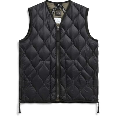 Militair jack met v-hals en w-rits Taion Coquille souple