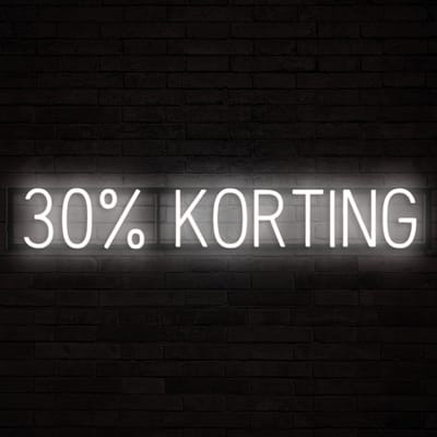 30% KORTING - Lichtreclame Neon LED bord verlicht | SpellBrite | 100,86 x 16 cm | 6 Dimstanden & 8 Lichtanimaties | Reclamebord neon verlichting