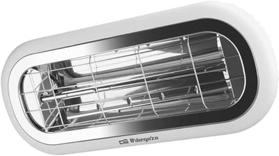 Infrarood Verwarming - Staande Heater - Binnen Buiten - Geruisloos Verstelbaar - 46x19x11 cm - Zwart