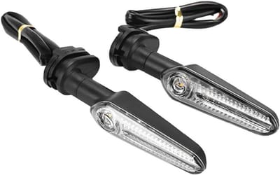 1 Stuks Motorfiets Voor- en Achterknipperlichten Amber LED Verlichting, Geschikt voor YA-MA-HA 2008-2022, Duidelijke Lens en Hoge Zichtbaarheid