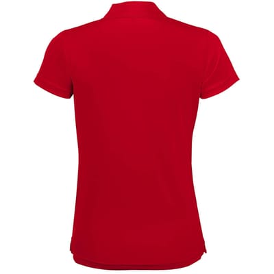 SOLS Dames/dames Performer korte mouw Pique Polo Shirt (Rood)