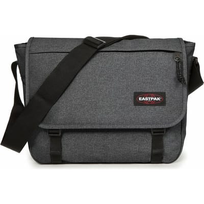 Eastpak DELEGATE + Shoudertas, 17 inch laptopvak - Black Denim