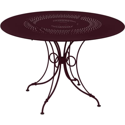 Fermob 1900 tafel - B9 zwarte kers - Ø 117