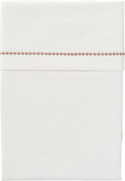 Cottonbaby Ledikantlaken Bolletjes Room Latte 120 x 150 cm
